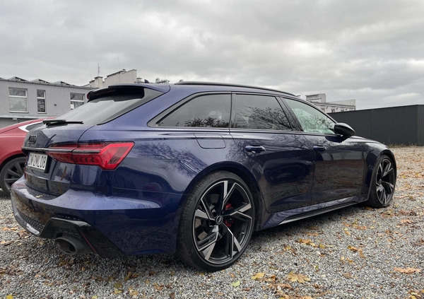 Audi RS6 cena 475900 przebieg: 70200, rok produkcji 2020 z Wrocław małe 781